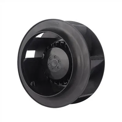Ventilador centrífugo traseiro de plástico 133mm AC 230V 115V